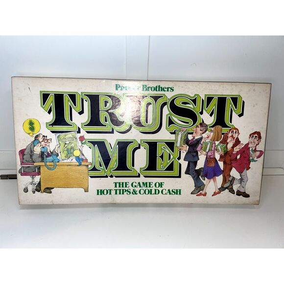 Vintage Trust Me Board Game 1981 Parker Brothers‎ **Complete** - Picture 1 of 4
